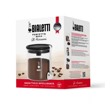 Bialetti üveg kávétároló