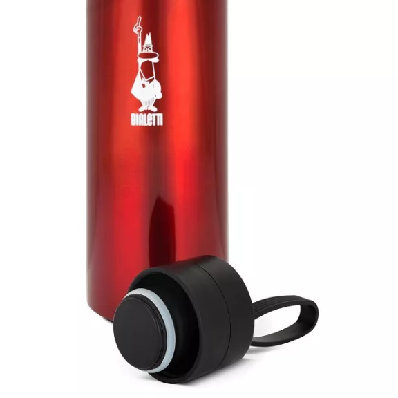 Bialetti hőtartó, rozsdamentes acél palack 500 ml - Szín : Piros