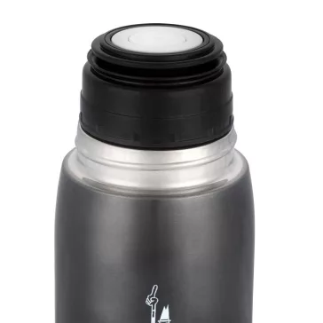 Bialetti termosz pohárral 460 ml - Szín : Szürke