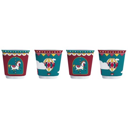 Bialetti Winter Wonderland 4 darabos espresso csésze szett