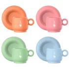 Bialetti Fruit Market csésze tányérral szett 4db