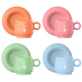 Bialetti Fruit Market csésze tányérral szett 4db