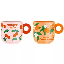 Bialetti Fruit Market bögre szett 2db