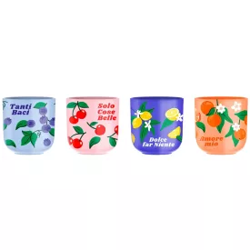 Bialetti Fruit Market eszpresszó csésze szett 4db