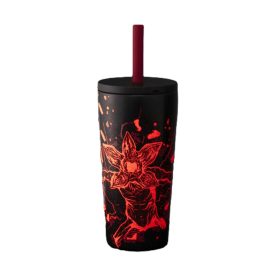   Bialetti Stranger Things füles tumbler szívószállal 600ml