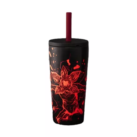 Bialetti Stranger Things füles tumbler szívószállal 600ml
