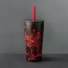 Bialetti Stranger Things füles tumbler szívószállal 600ml