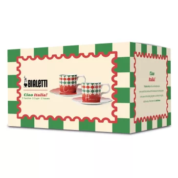 Bialetti Ciao Italia! csésze szett 2db