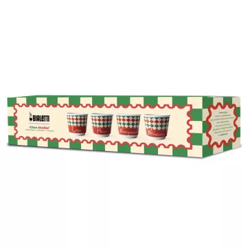 Bialetti Ciao Italia! csésze szett 4db