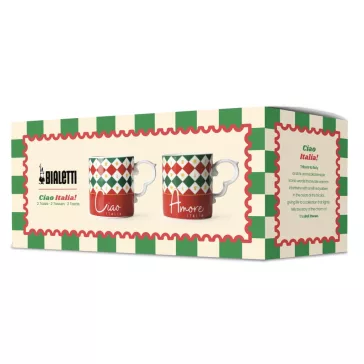 Bialetti Ciao Italia! bögre 2db