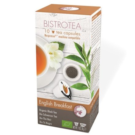 Bistrotea English Breakfast Nespresso kompatibilis tea kapszula 10db