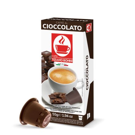 BONINI Csokoládé ízesítésű Nespresso kompatibilis kapszula 10db