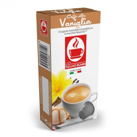 BONINI Vanília ízesítésű Nespresso kompatibilis kapszula 10db