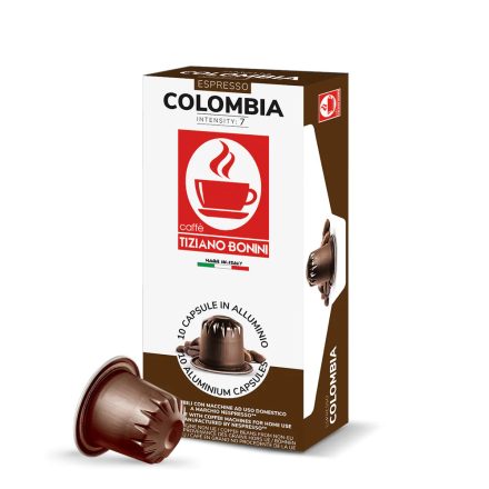 BONINI Colombia alumínium Nespresso kompatibilis kapszula 10db
