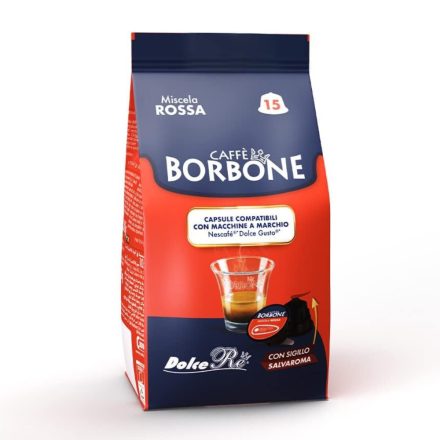 Caffé Borbone ROSSA Dolce Gusto kompatibilis kapszula 15db