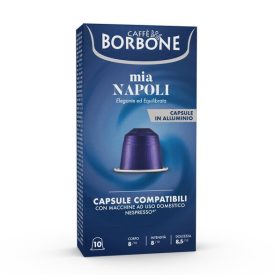   Caffé Borbone Mia Napoli Nespresso kompatibilis kávékapszula 10 db