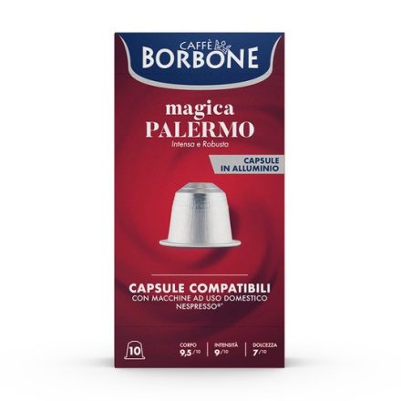 Caffé Borbone Magica Palermo Nespresso kompatibilis kávékapszula 10 db