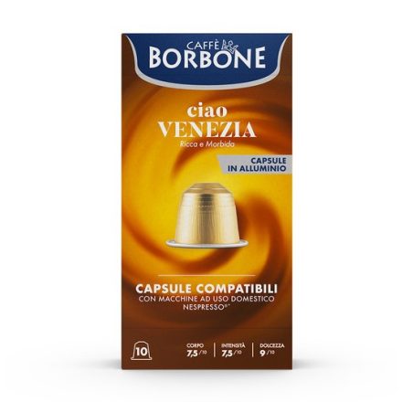 Caffé Borbone Ciao Venezia Nespresso kompatibilis kávékapszula 10 db