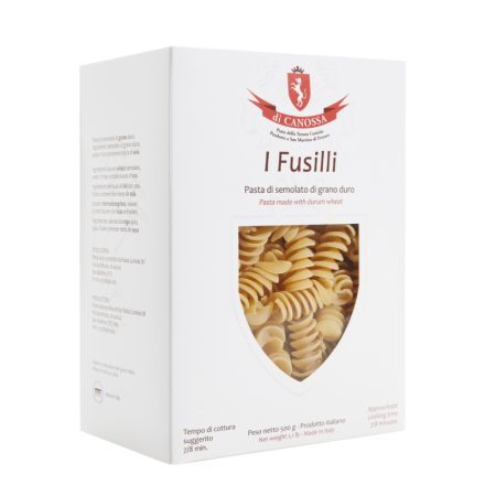 Canossa Pasta I Fusilli olasz tészta 500g