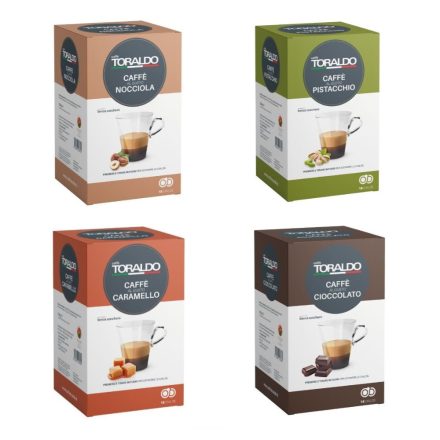 Caffé Toraldo ízesítített E.S.E. pod csomag 4x18db