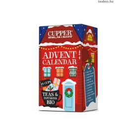CUPPER Adventi kalendárium bio teaválogatás 24db