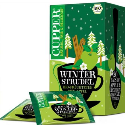 CUPPER Winter Strudel - Xmas Limited Edition bio tea 20db