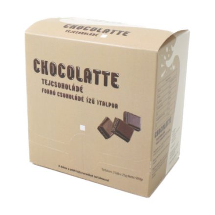 Chocolatte forró tejcsokoládé ízű italpor 20 adag