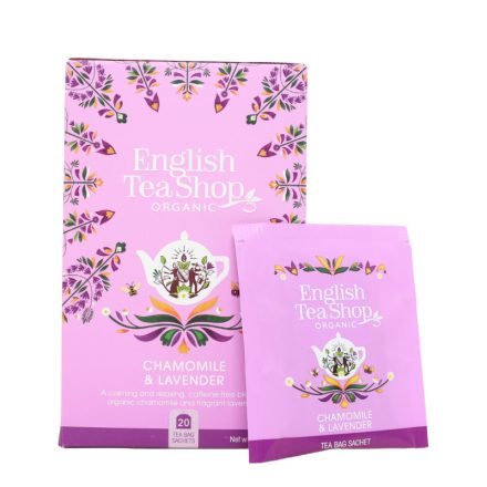 ETS Kamilla és Levendula bio tea 20db