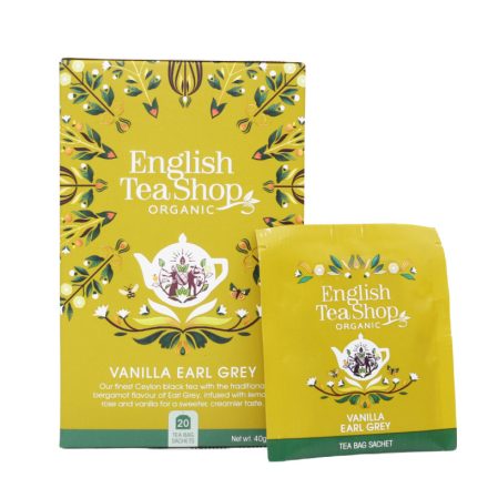 ETS Vaníliás Earl Grey bio tea 20db