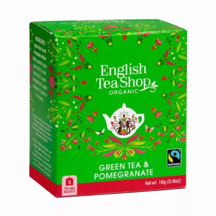 ETS Zöld tea Gránátalma bio tea 8db