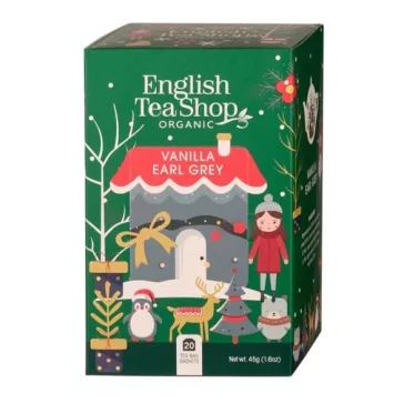 ETS Holiday Vaníliás Earl Grey bio tea 20db