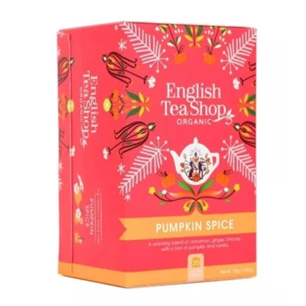 ETS Pumpkin Spice - Sütőtökös bio tea 20db