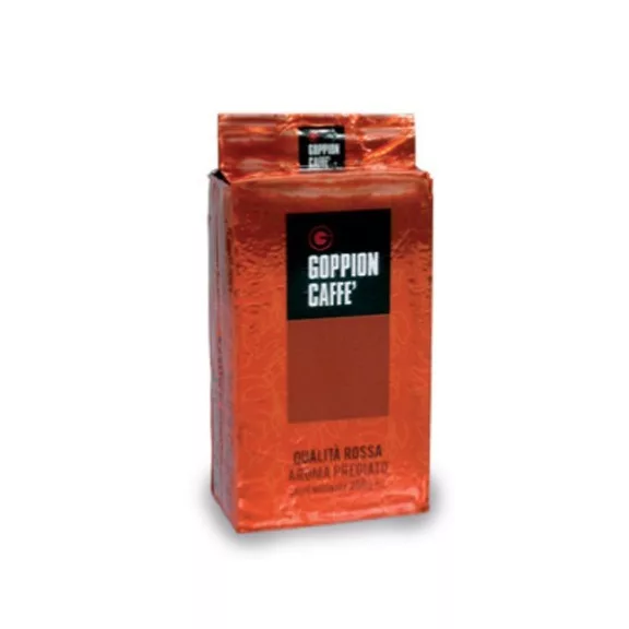 Goppion Qualitá Rossa őrölt kávé 250g Goppion Qualitá Rossa őrölt kávé 250g
