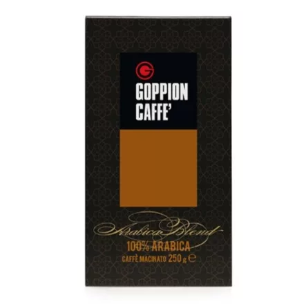 Goppion 100% arabica őrölt kávé 250g