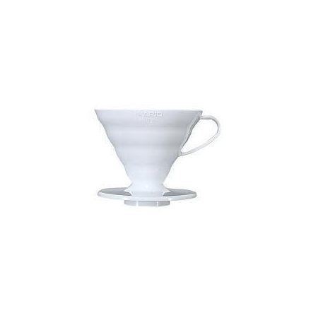 Hario V60 fehér műanyag Dripper, 1 adagos