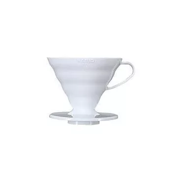 Hario V60 fehér műanyag Dripper, 2 adagos