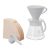 Hario V60 kerámia dripper szett fehér, 2 adagos
