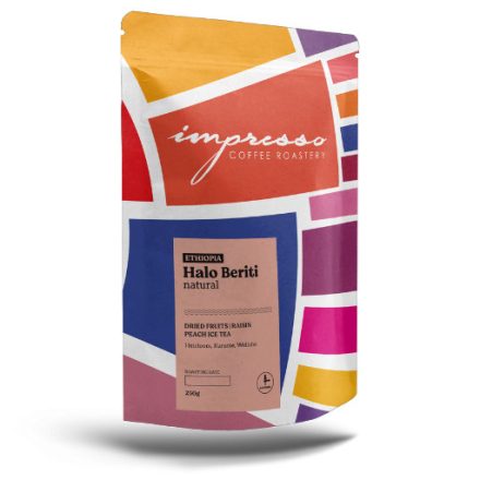 Impresso Ethiopia Halo Beriti Specialty szemes kávé 250g