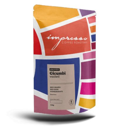 Impresso Rwanda Gicumbi Specialty szemes kávé 250g