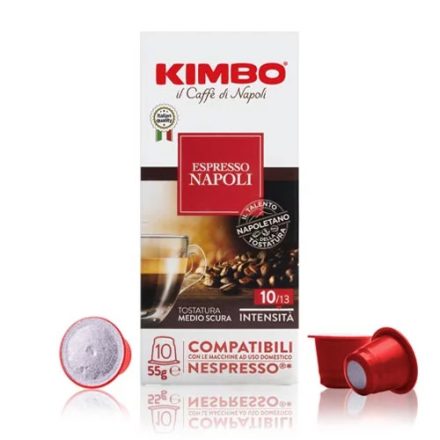 Kimbo Napoli Nespresso kompatibilis kapszula 10db