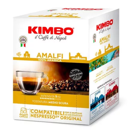 Kimbo Amalfi Nespresso kompatibilis kávékapszula 50db