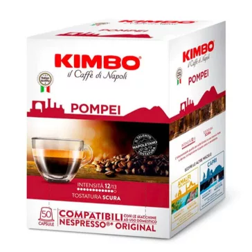 Kimbo Pompei Nespresso kompatibilis kávékapszula 50db