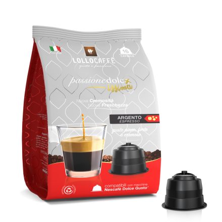 Lollo Caffé ARGENTO Dolce Gusto kompatibilis kapszula 16db