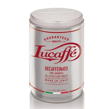 Lucaffé koffeinmentes szemes kávé 250g