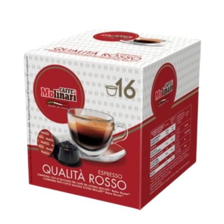 Molinari Qualitá ROSSO Dolce Gusto kávékapszula 16db