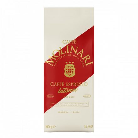 Molinari Caffé Espresso Intenso ROSSO szemes kávé 1kg