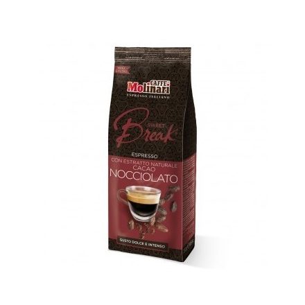 Molinari SWEET BREAK csokoládé-mogyorós őrölt kávé 250g