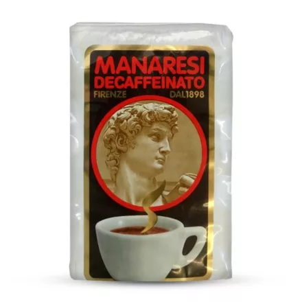 Caffé Manaresi Decaffeinato koffeinmentes őrölt kávé 250g