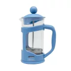 Nerthus French Press kávé és teafőző 350 ml, kék