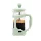 Nerthus French Press kávé és teafőző 350 ml, zöld